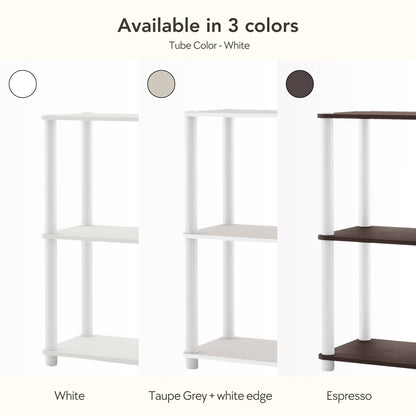 3-Tier Open Display Bookcase 📚 Modern Storage Shelf