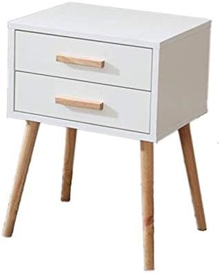 European Style Nightstand 🪵 Minimalist Bedroom Side Table
