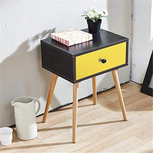 European Style Nightstand 🪵 Minimalist Bedroom Side Table