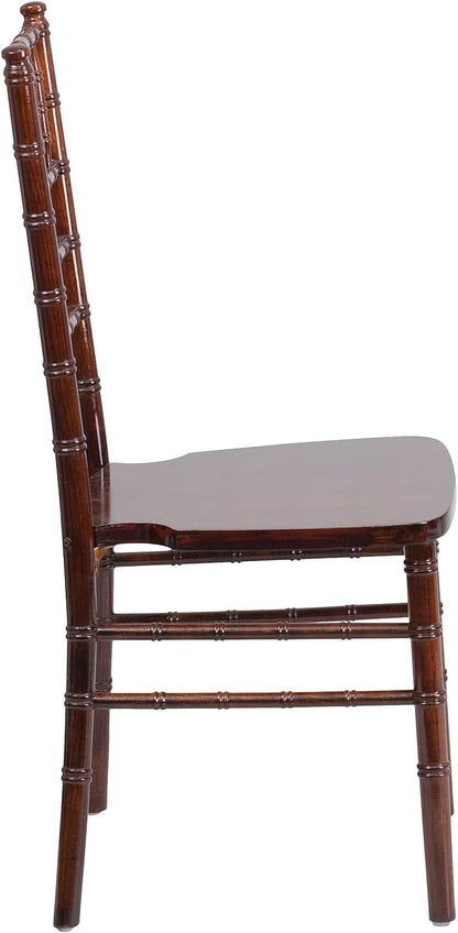 Chiavari Style Dining Chair 🍂 Elegant Wood Seating