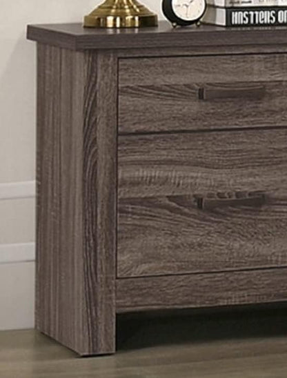 Modern Wooden Nightstand 🪵 Minimalist Bedside Table for Bedroom