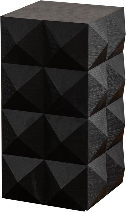Embossed Pattern Accent Furniture 🪑 Modern Decorative Stool