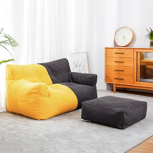 Stuffed Sunflower Storage Ottoman 🌻 Soft Furniture Decor