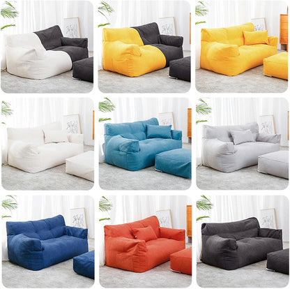Stuffed Sunflower Storage Ottoman 🌻 Soft Furniture Decor