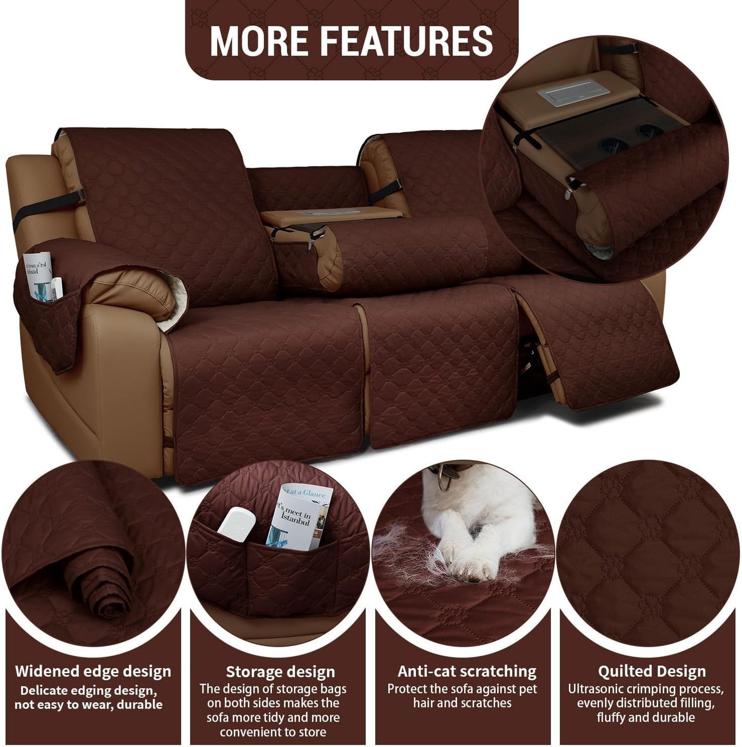 Waterproof Recliner Cover 🛋️ Furniture Protector