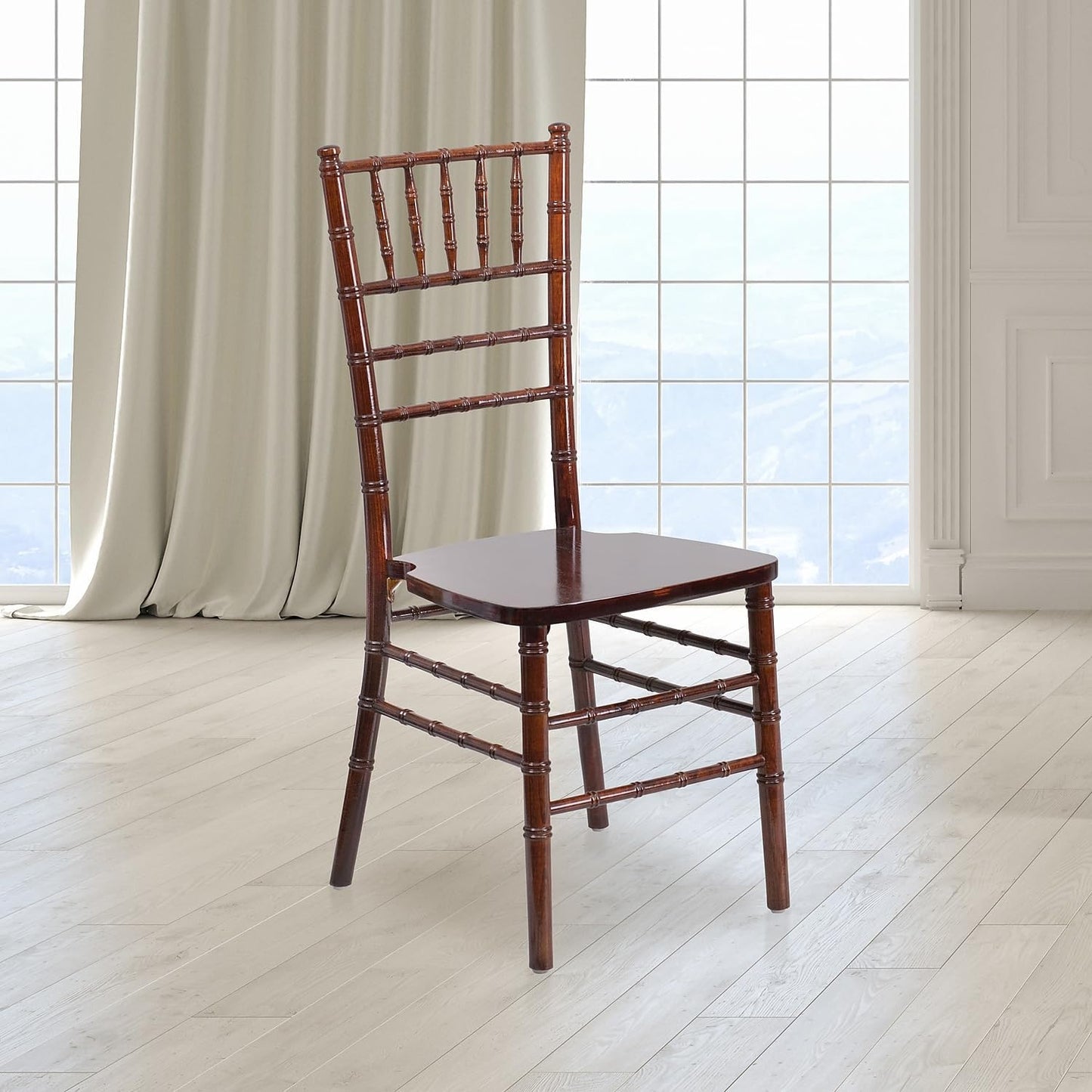 Chiavari Style Dining Chair 🍂 Elegant Wood Seating