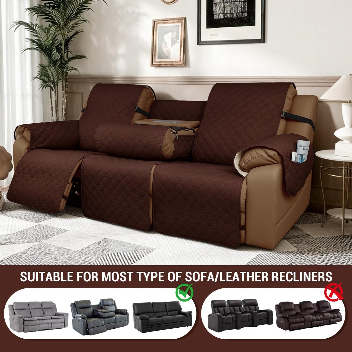 Waterproof Recliner Cover 🛋️ Furniture Protector