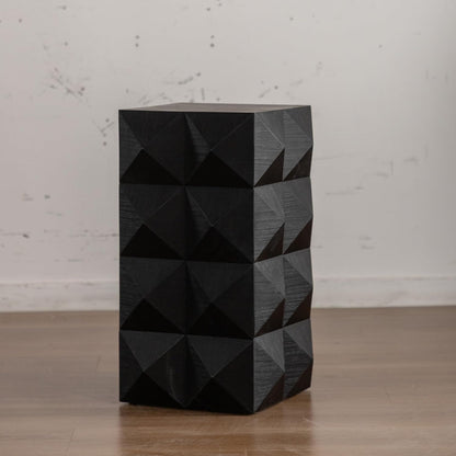 Embossed Pattern Accent Furniture 🪑 Modern Decorative Stool