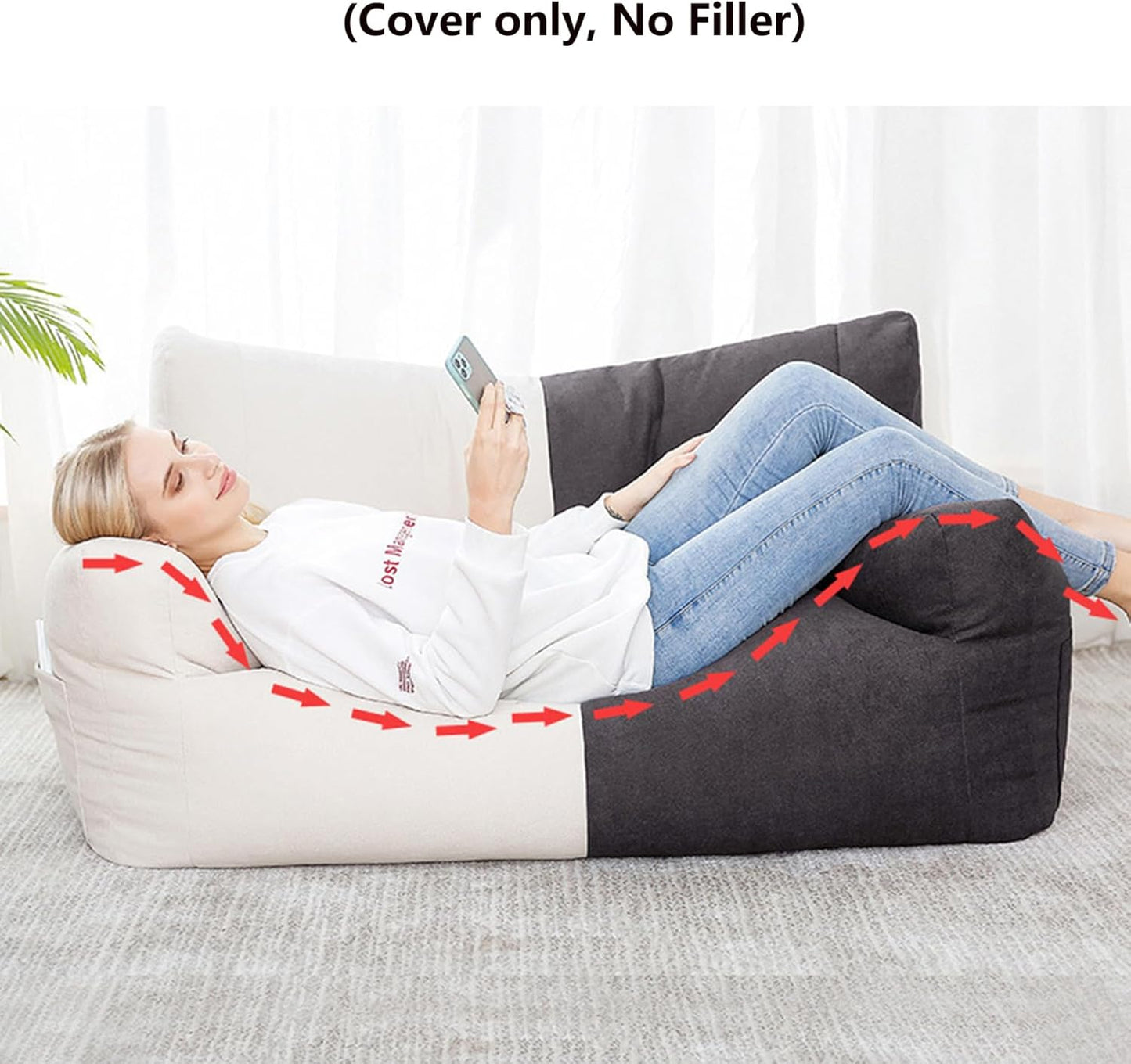 Stuffed Sunflower Storage Ottoman 🌻 Soft Furniture Decor