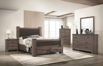 Modern Wooden Nightstand 🪵 Minimalist Bedside Table for Bedroom
