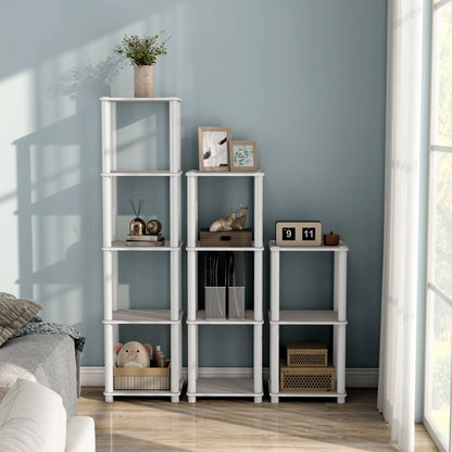 3-Tier Open Display Bookcase 📚 Modern Storage Shelf